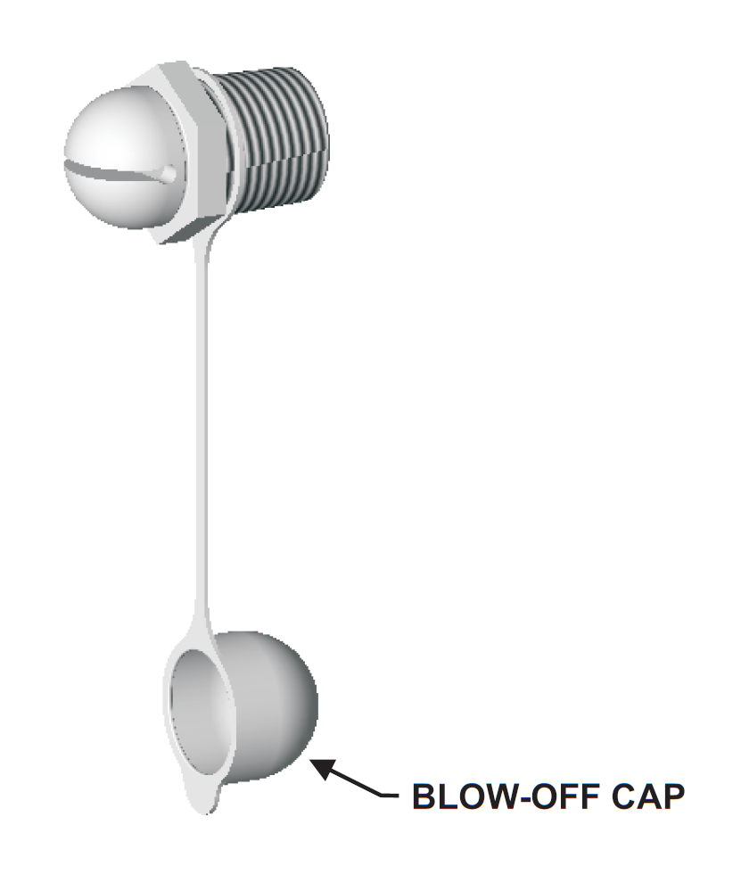 Industry Guard Replacement Cap for Tankside Nozzle