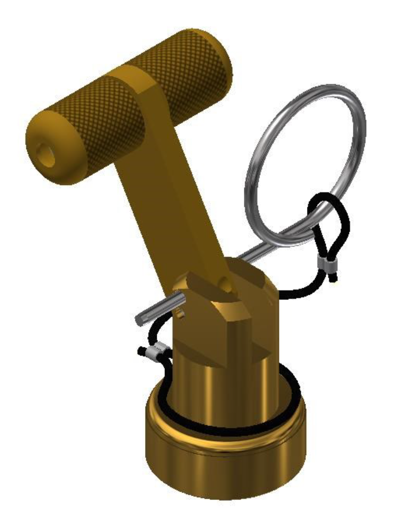 Amerex KP Cylinder Recharge Adapter