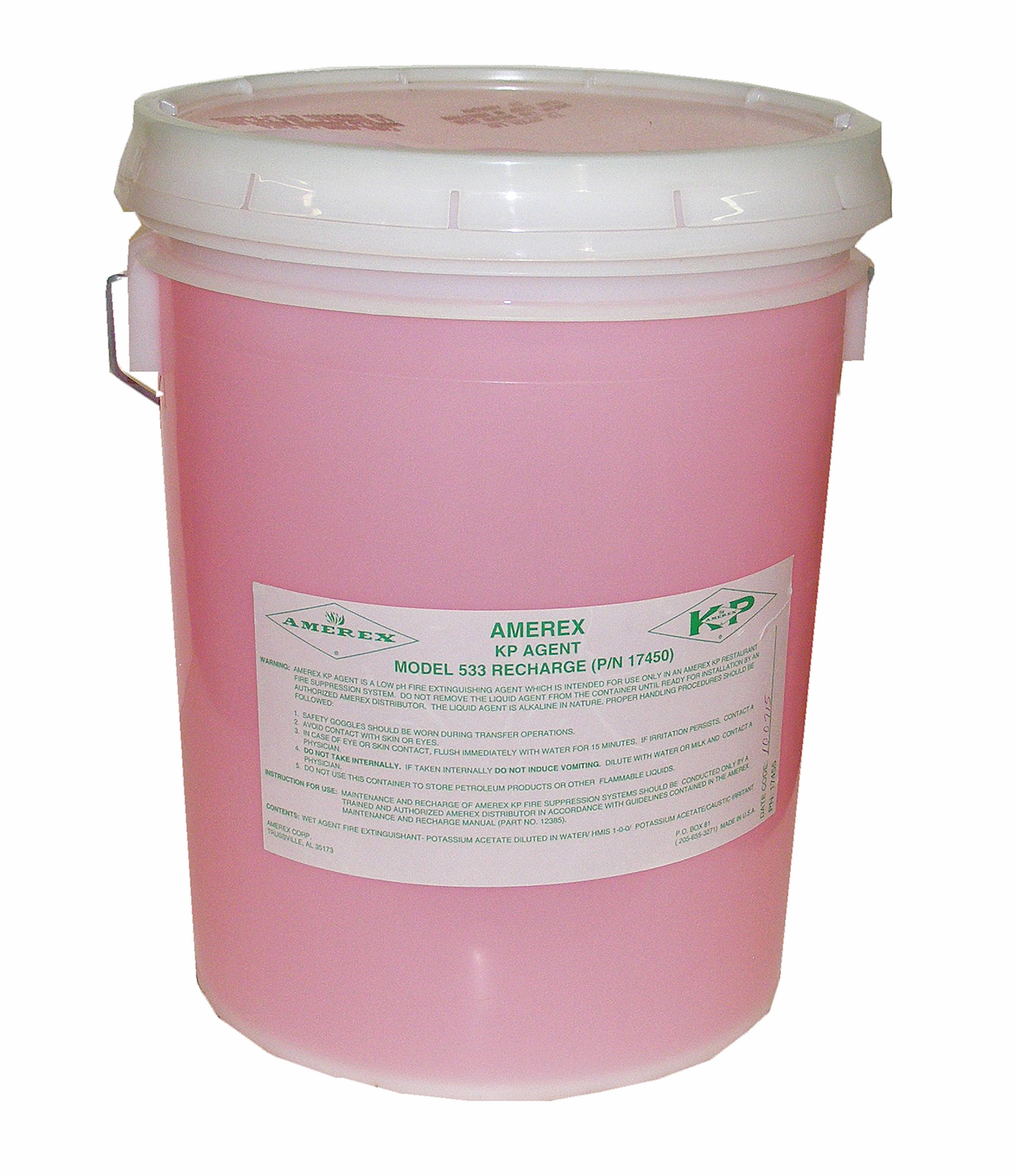 Amerex KP Wet Chemical Recharge Agent, KP475