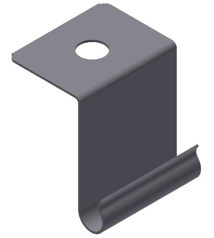 Amerex KP PRM Tubing Support Clip, SS (25/PK)