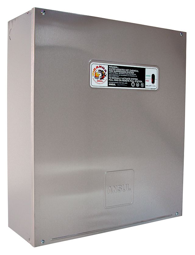 Ansul Automan Mechanical Regulated Release, Piranha