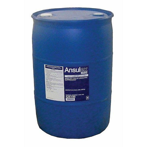 Ansulex Low pH Wet Chemical Agent, 55 Gallon Drum