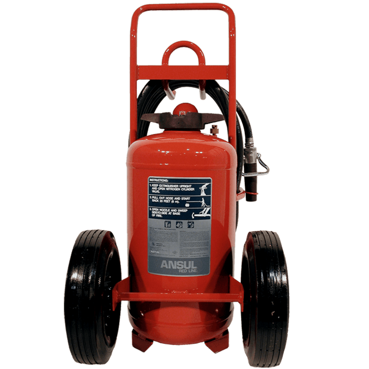 Ansul C-Model 150 lb ABC Wheeled Extinguisher