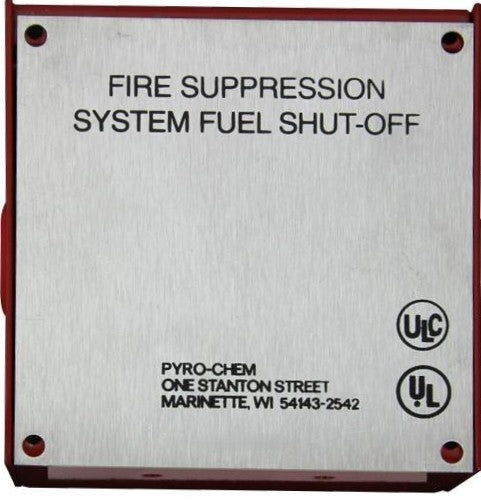 Pyro-Chem Gas Valve Box, GVB