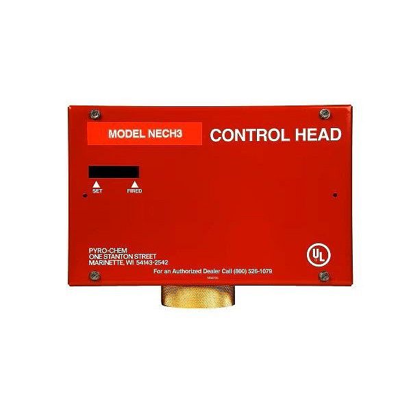Pyro-Chem NECH-120V Electric Control Head, 120VAC, No Local Actuation