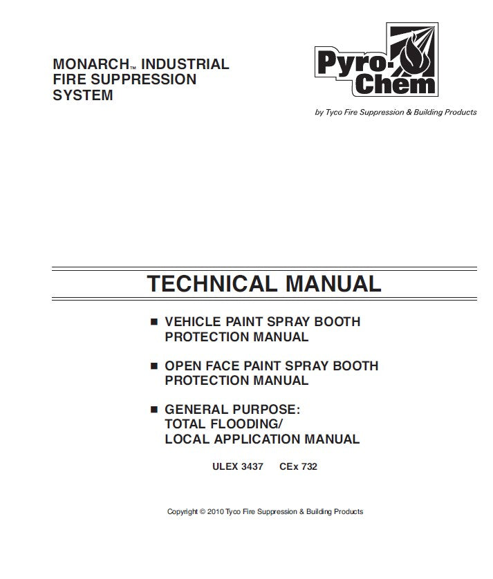 Pyro-Chem Monarch Industrial Technical Manual (PDF)