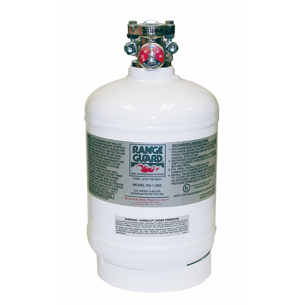 Range Guard 1.25 Gallon Cylinder/Valve Assembly