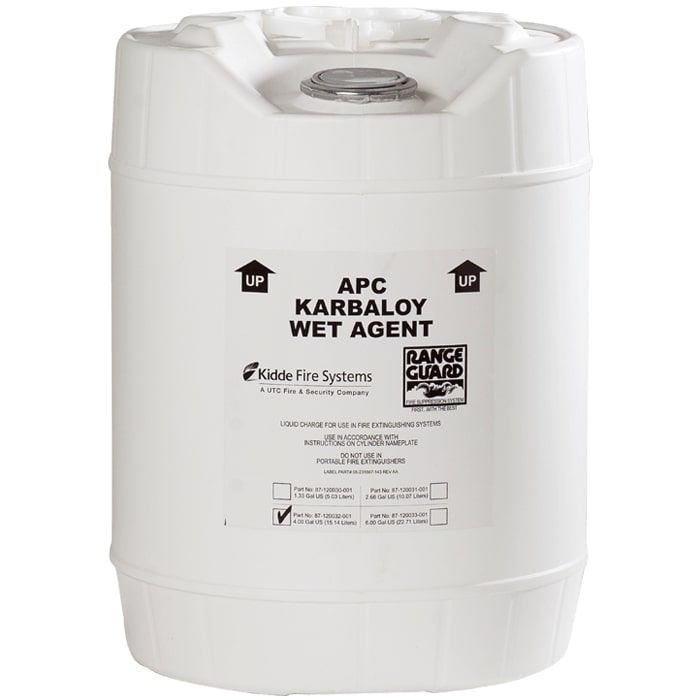 Karbaloy Wet Chemical Recharge for RG 4 Gallon