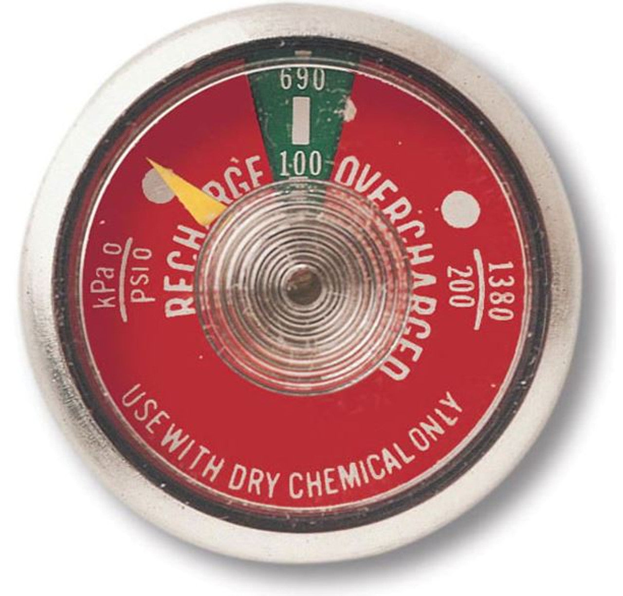 Buckeye Gauge, 100 psi, for Dry Chemical