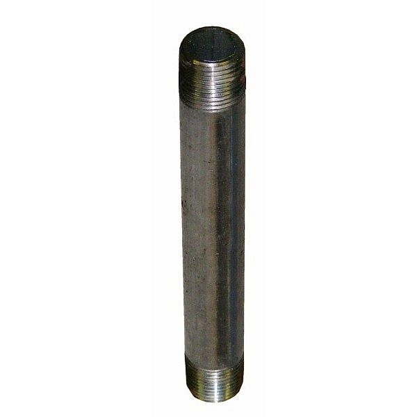 1/2" x 5" Pipe Nipple, Black