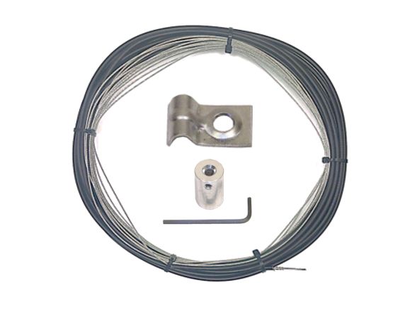 Buckeye Shielded Stainless Steel Cable, 100 ft