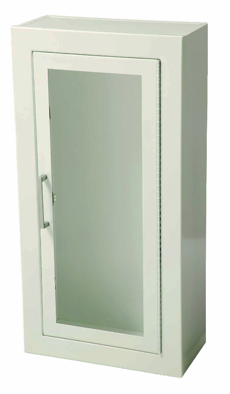Ambassador Surface Mount Cabinet, White Steel, F10 Door Style