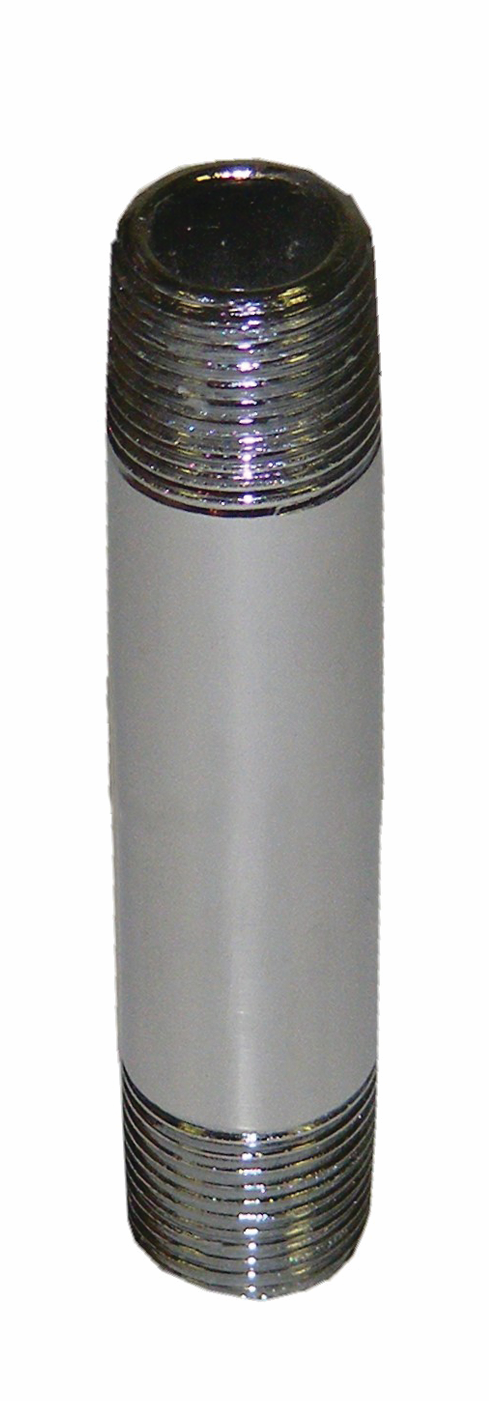 3/8" x 3" Nipple, Chrome
