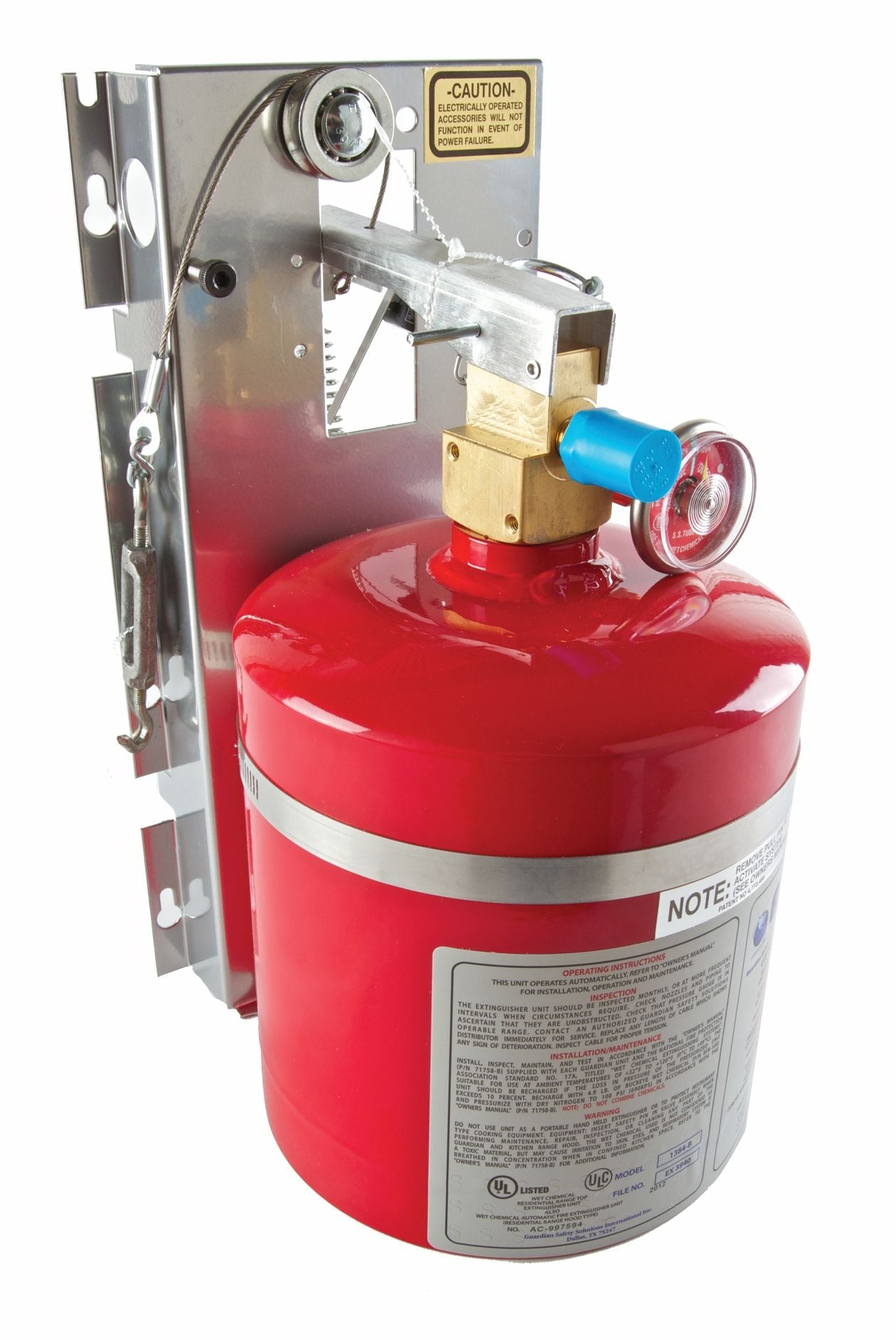 Guardian 1384 Cylinder with Bracket Assembly