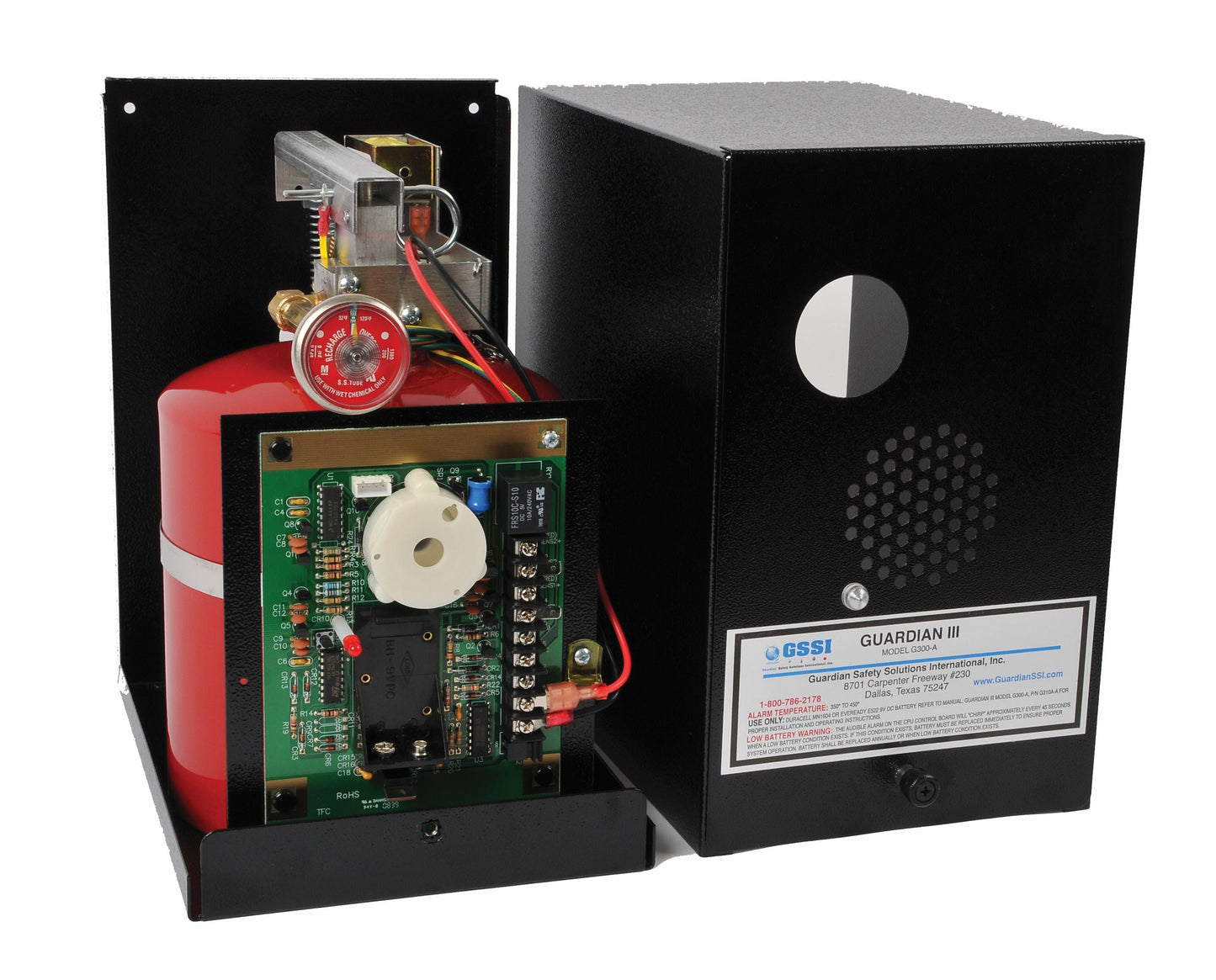 Guardian Housing with Cylinder and CPU Control Board for G300B