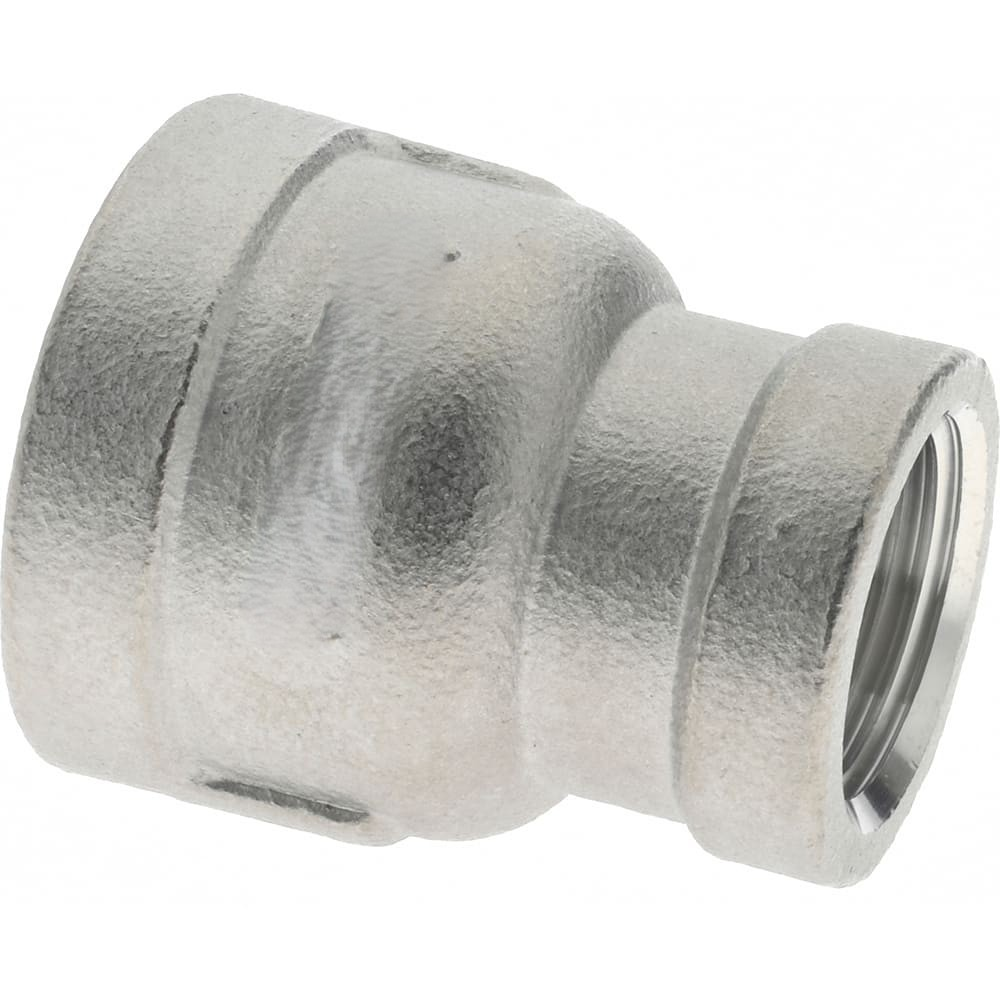 1/2" x 3/8" Reducing Coupling, Stainless Steel