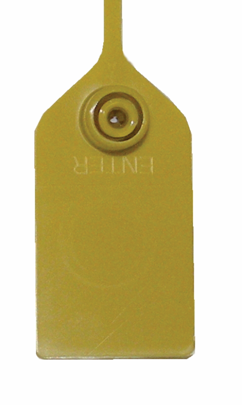 Tamper Seal, Plain, Yellow (1000/PK)