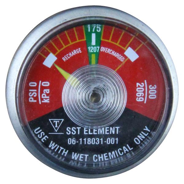 Pressure Gauge for Range Guard Cylinder Valve