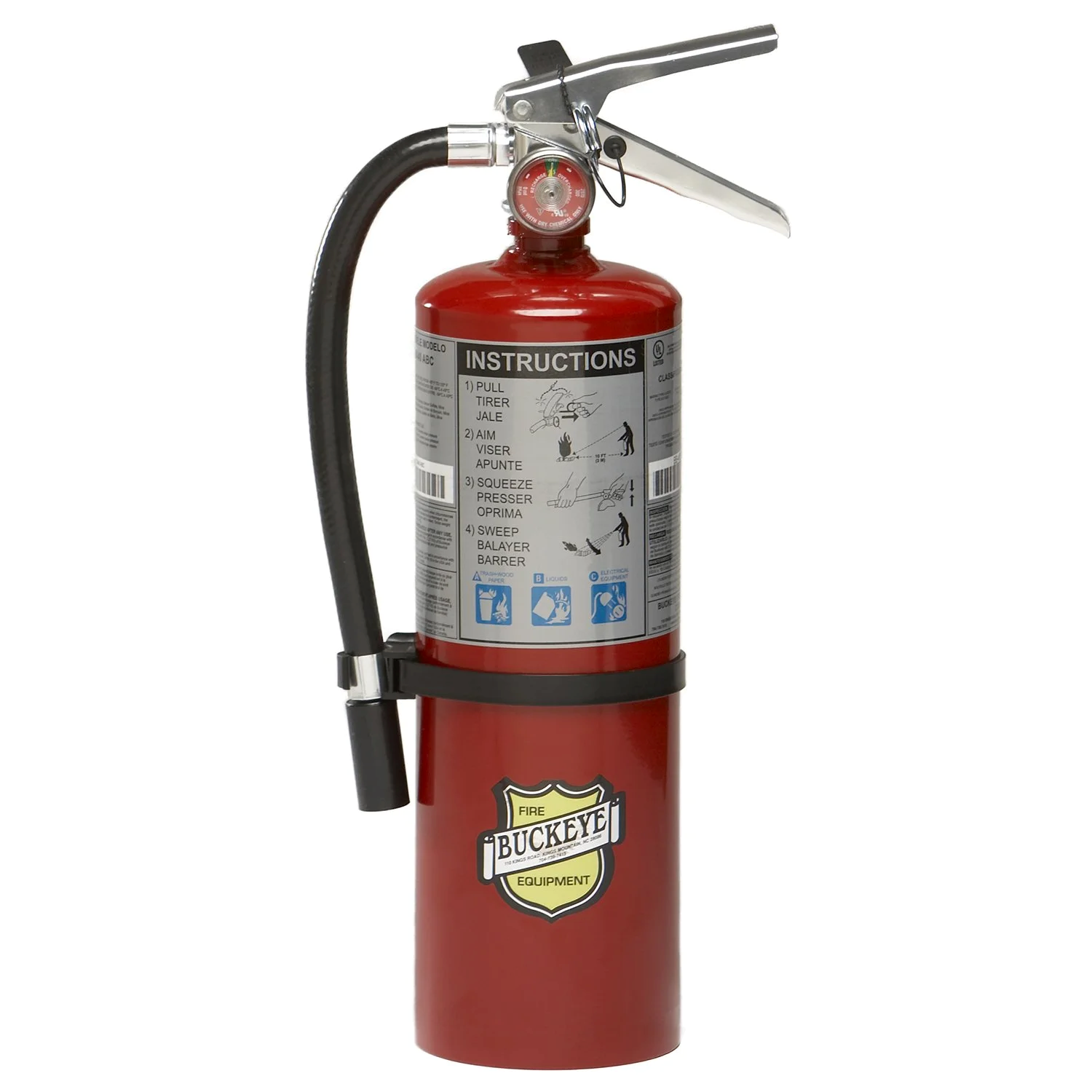 Buckeye 5 lb ABC Fire Extinguisher – Fire Equipment Direct