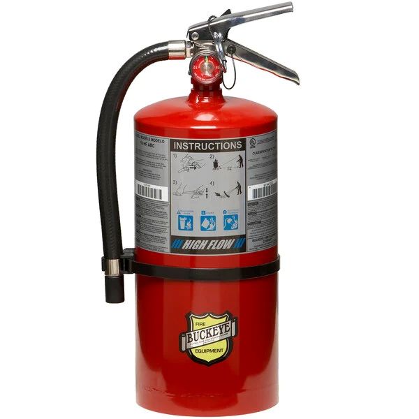 Buckeye 10 lb ABC High Flow Fire Extinguisher