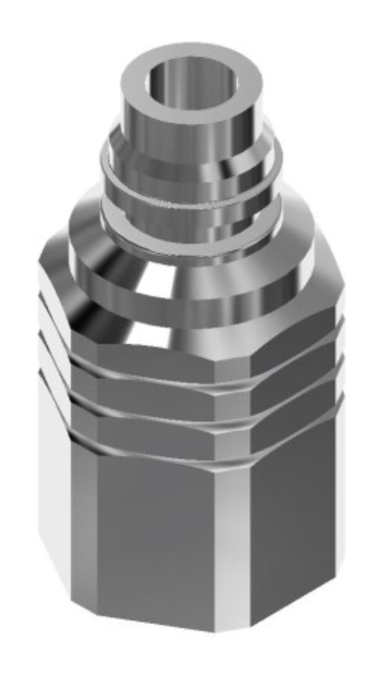 Amerex KP Duct/Solid Fuel Charbroiler Nozzle (Each)