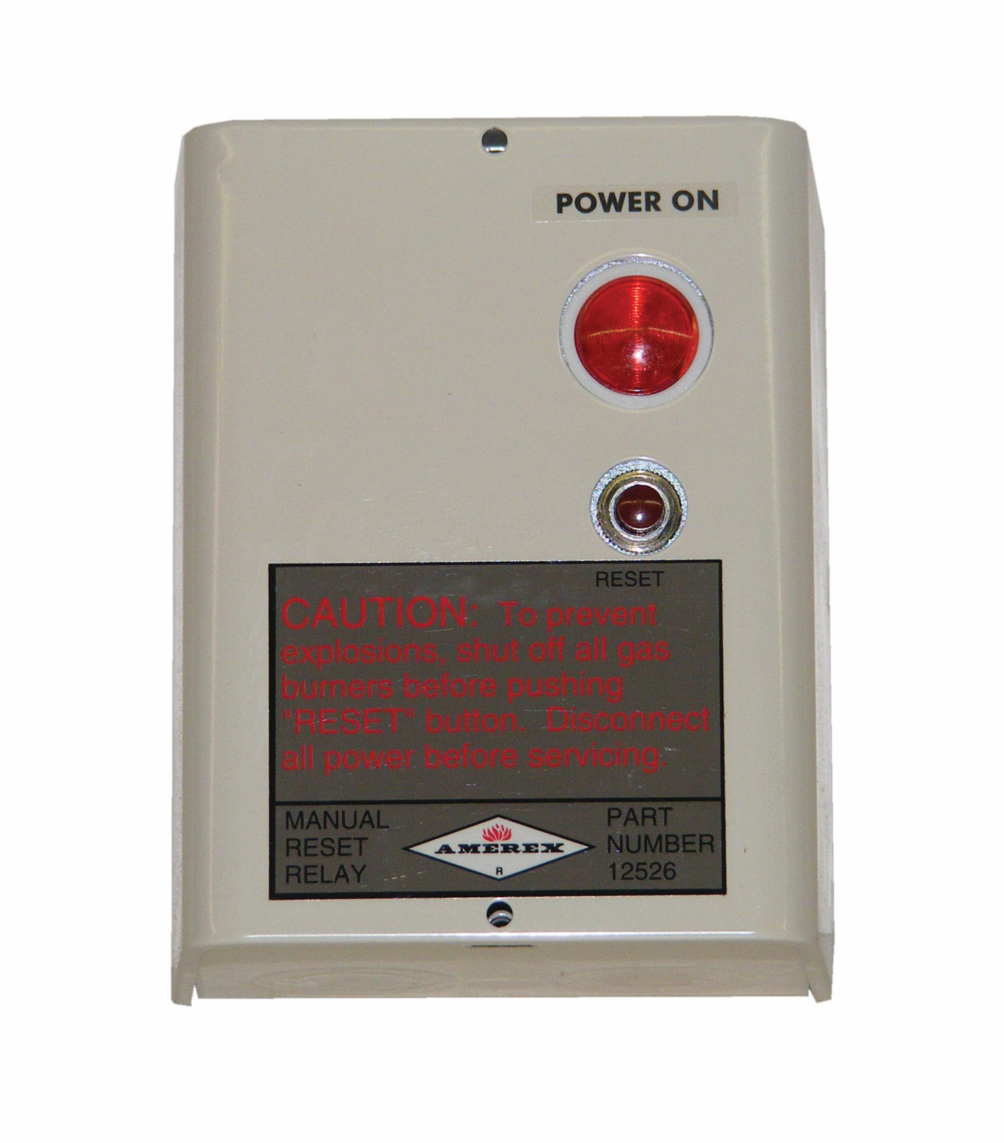 Amerex KP Manual Reset Relay