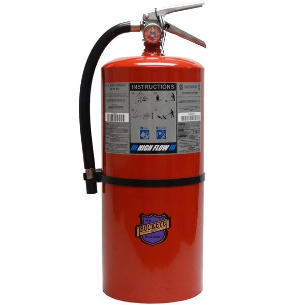 Buckeye 20 lb PK High Flow Fire Extinguisher