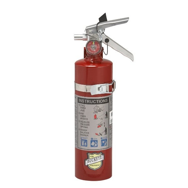 Buckeye 2.5 lb ABC Fire Extinguisher with Vehicle Bracket