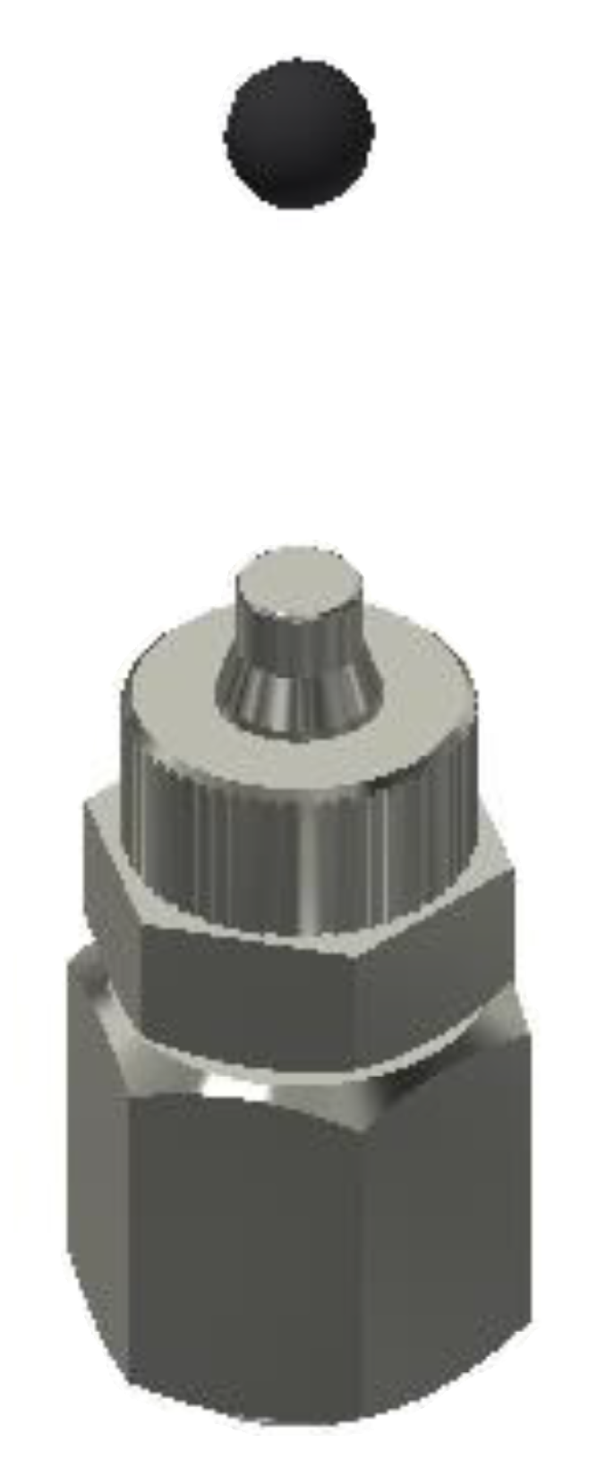 Amerex KP PRM End of Line Fitting