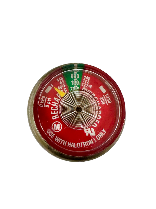 Badger Halotron Gauge 100 psi