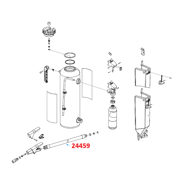 Ansul Red Line Extinguisher Hose Assembly (CR-20-E/G)