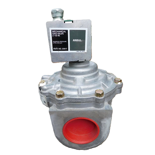 Ansul Mechanical Gas Valve, 2 1/2"