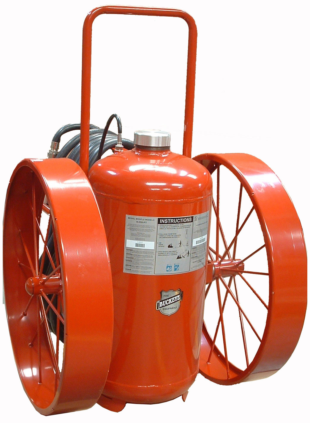 Buckeye 350 lb PK Wheeled Extinguisher (K-350-PT)