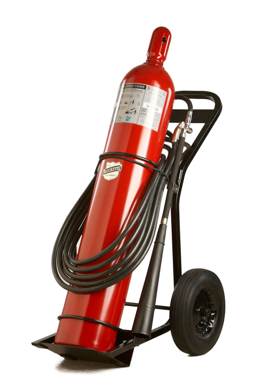 Buckeye 100 lb CO2 Wheeled Extinguisher