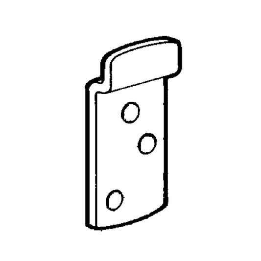 Ansul Red Line Wall Hanger Hook, Model 10, 20, 30