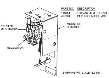 Ansul Automan Electric Regulated Release OEM