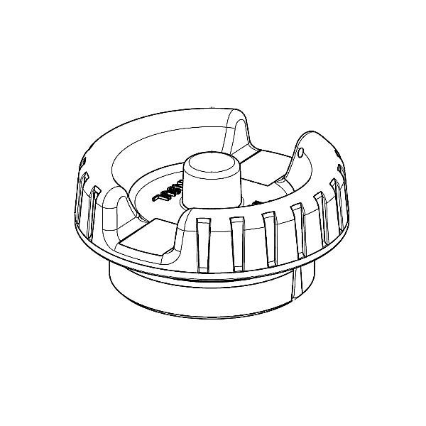 Ansul Fill Cap with Indicator, CR (for Model 10/20/30-E &amp; G)