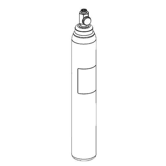 Ansul Nitrogen Cartridge, 23 cu. Ft. (for LT-A-101-125 &amp; LVS-15)