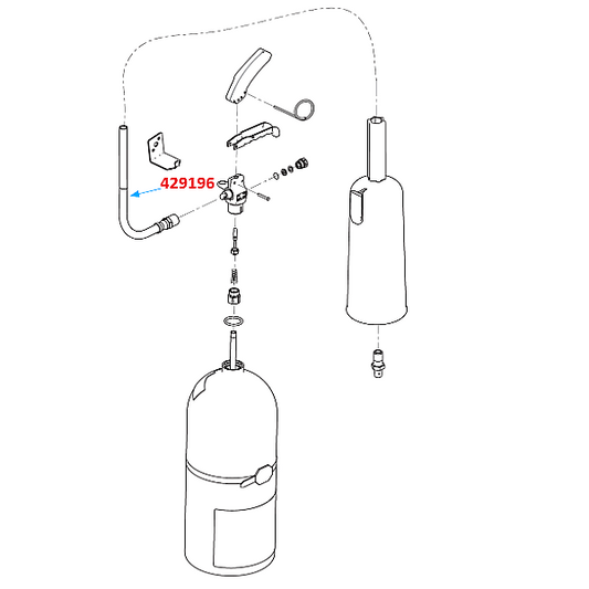 Ansul CO2 Extinguisher Hose (for Model 10/15/20)