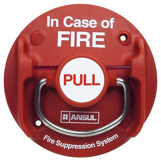 Ansul Remote Pull Station, Red (without wire rope)