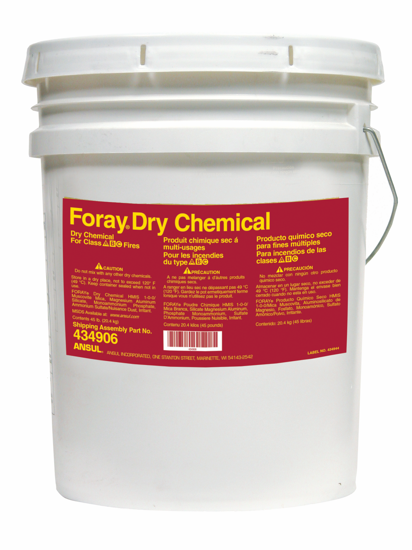 Ansul FORAY Dry Chemical (Modified Tech)