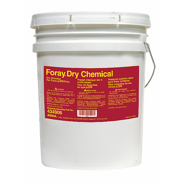 Ansul FORAY dry chemical (Modified Tech), 45 lb pail