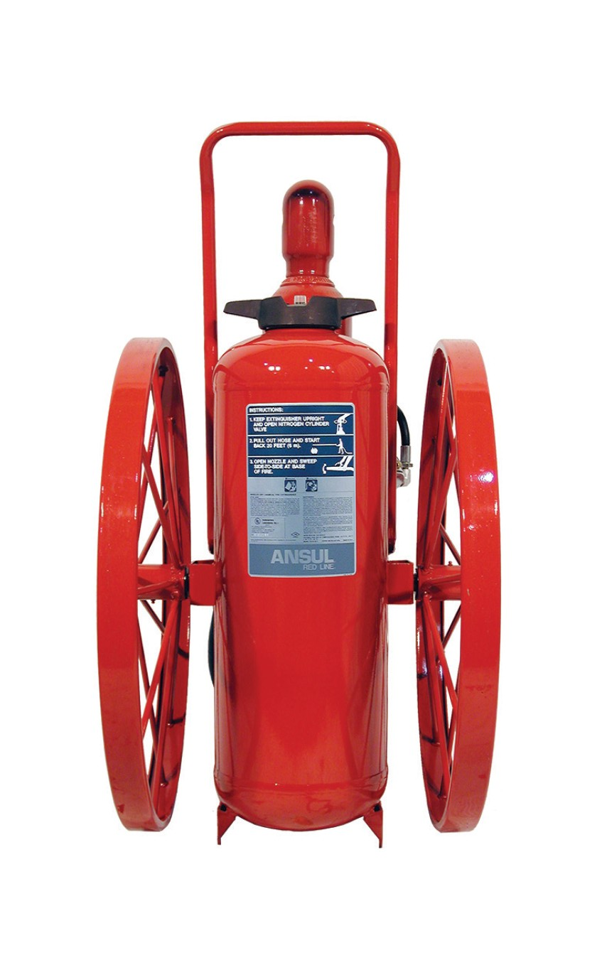 Ansul C-Model 150 lb PK Wheeled Extinguisher (Stock Model)
