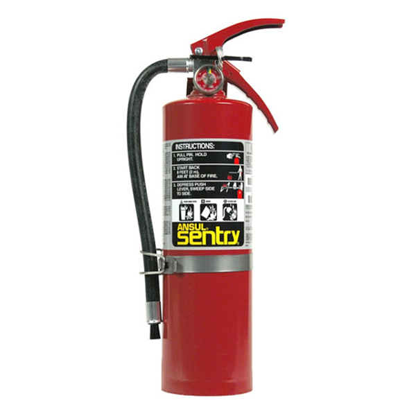 Ansul Sentry 5 lb ABC Fire Extinguisher with Vehicle Bracket