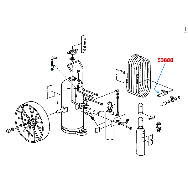 Ansul Nozzle for Model 350-D Wheeled Extinguisher&nbsp;