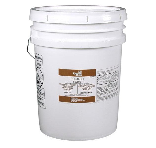 RC-50 BC Dry Chemical, 50 lb Pail – Fire Equipment Direct, LLC