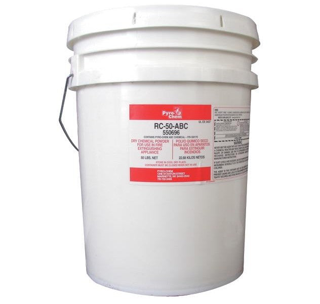 RC-50 ABC Dry Chemical, 50 lb Pail – Fire Equipment Direct, LLC