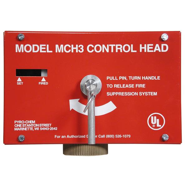 MCH Control Head, Mechanical, with Local Actuation