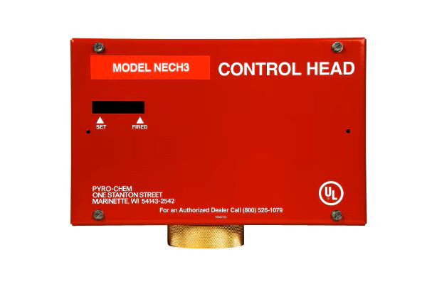 NECH-120V Control Head, Electrical, 120VAC, No Local Actuation