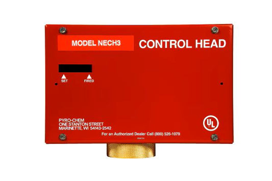 NECH-120V Control Head, Electrical, 120VAC, No Local Actuation